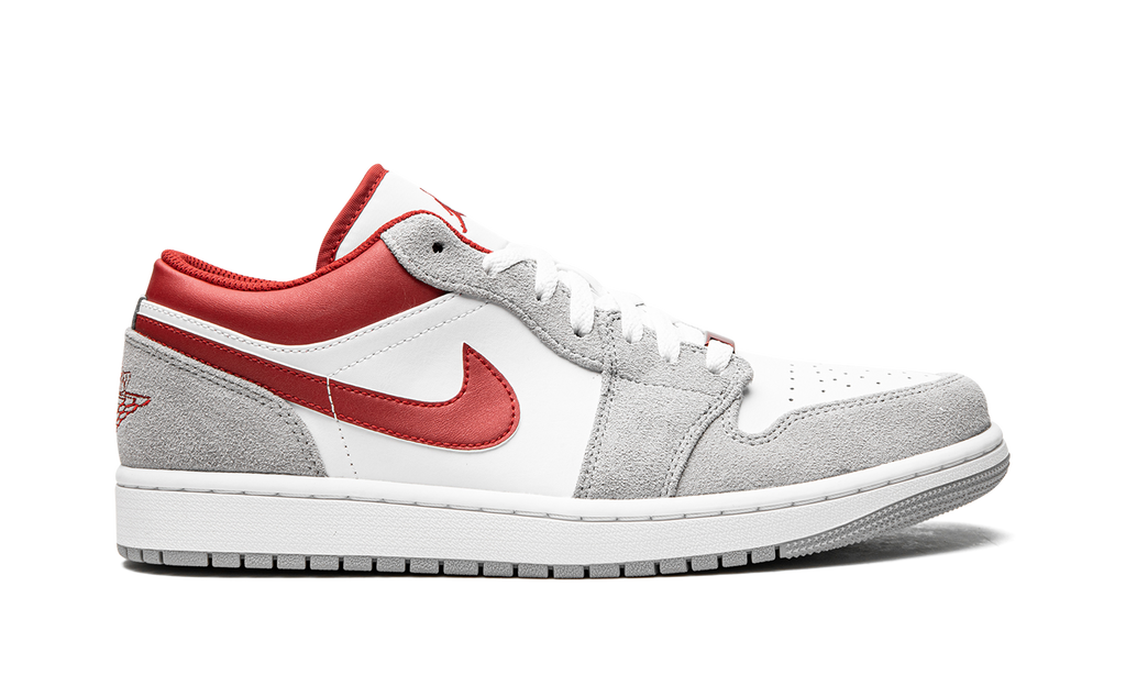 Air Jordan 1 Low SE White / Grey / Red DC6991 016