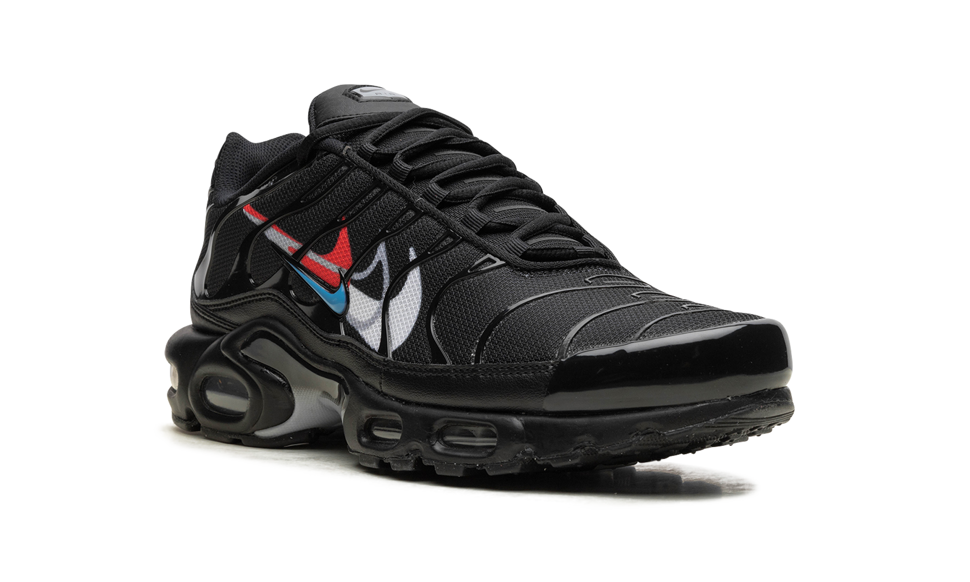 Nike Air Max Plus Multi Swoosh Black Bright Crimson FJ4224 001