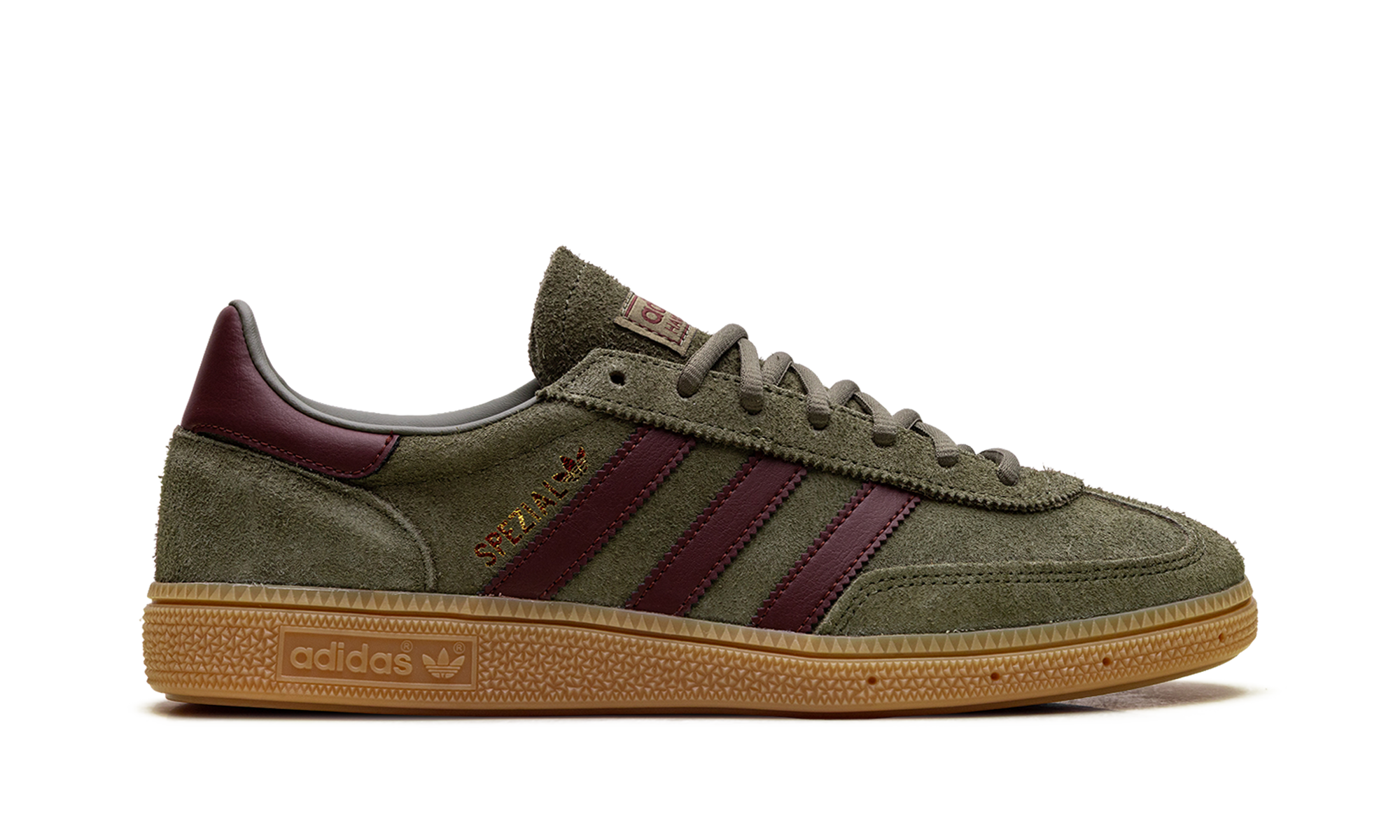 Adidas Handball Spezial Focus Olive Fox Brown Gum JQ8297