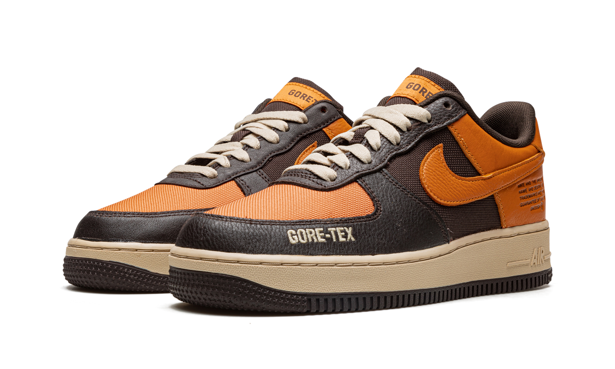 Nike Air Force 1 Low Gore-Tex Brown Orange DO2760 220