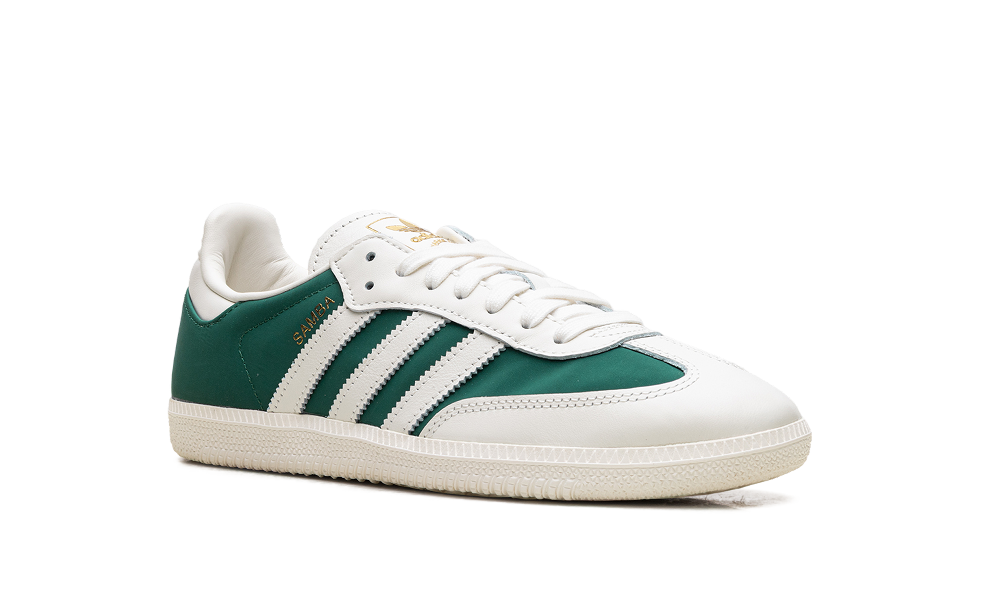 Adidas Samba OG Off White Collegiate Green JI3205