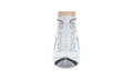 Jordan 5 Retro Bootie Low Cut Ankle Socks White 519600 100
