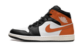 Air Jordan 1 Mid Black Toe Starfish DQ8426 801