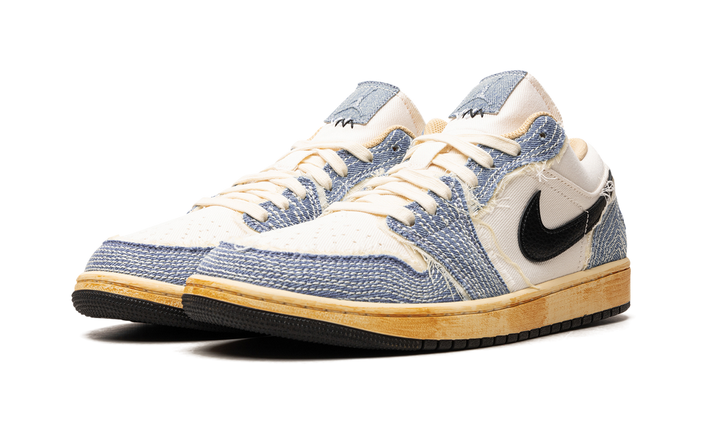 Air Jordan 1 Low SE Sashiko Denim FN7670 493