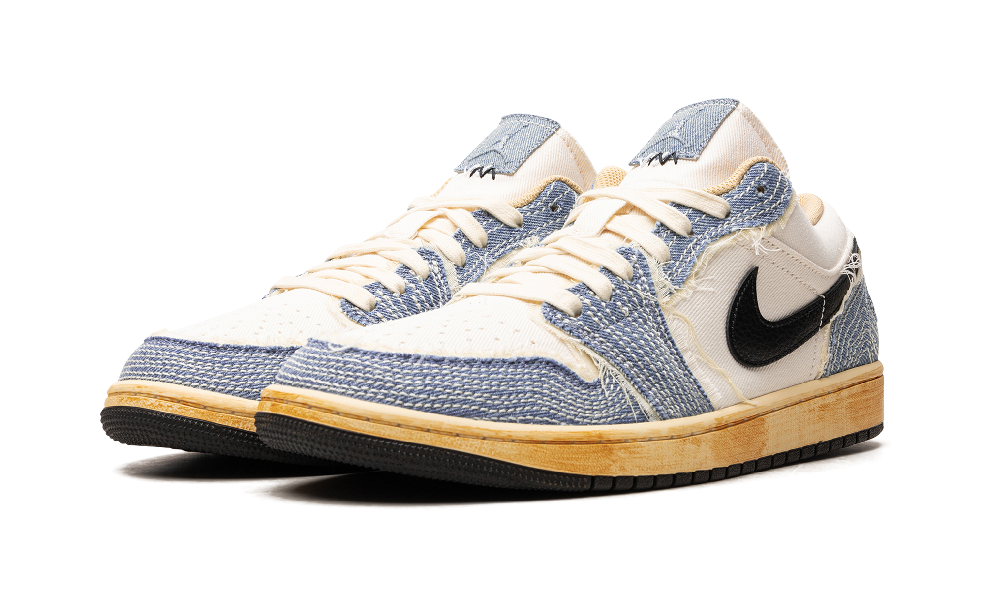 Air Jordan 1 Low SE Sashiko Denim FN7670 493
