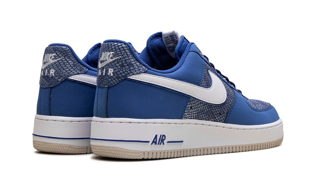 Nike Air Force 1 Snake Skin Blue 488298 410