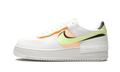 Nike AIR FORCE 1 SHADO MNS WMNS White / Barely Volt / Crimson Tint