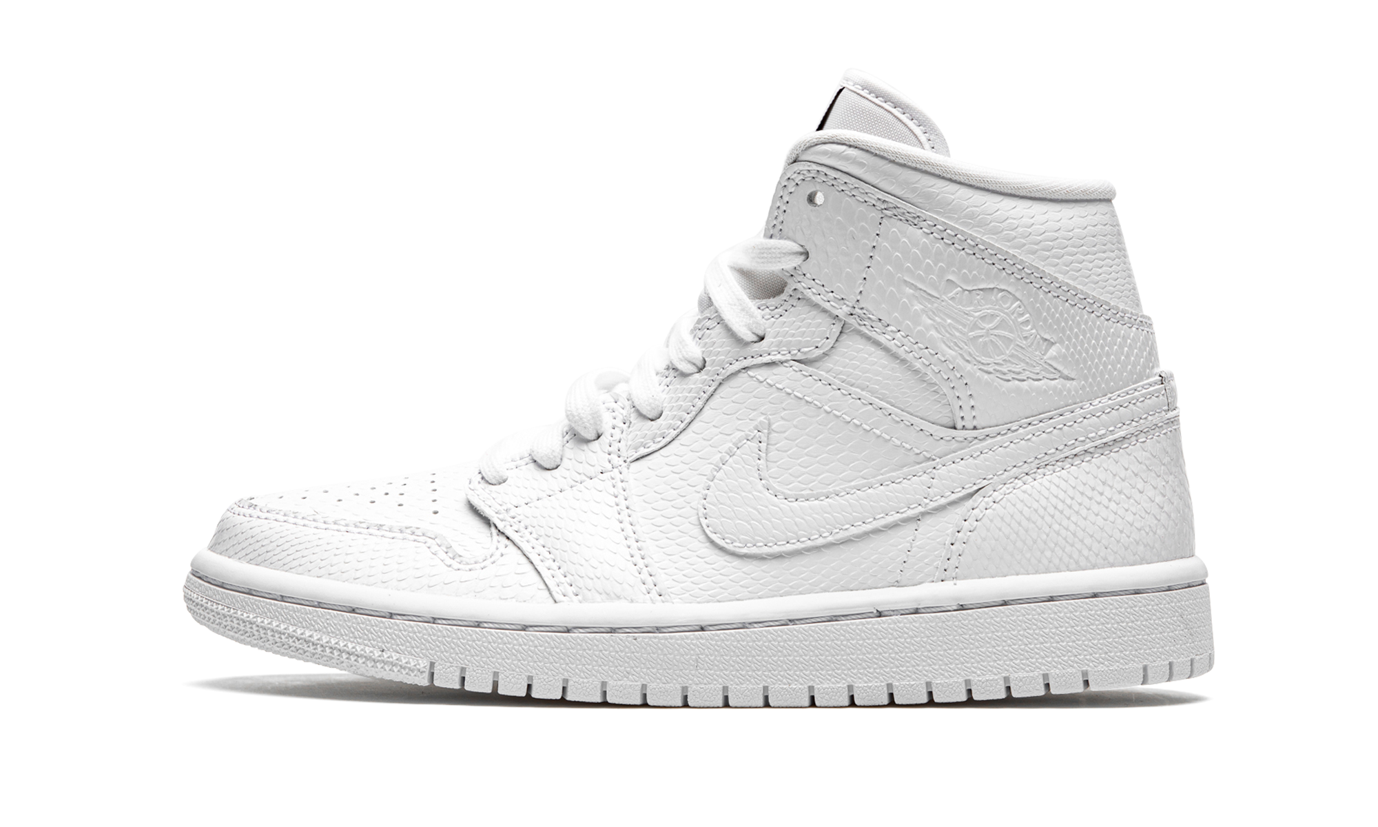 AIR JORDAN 1 MID WMNS White Snakeskin BQ6472 110