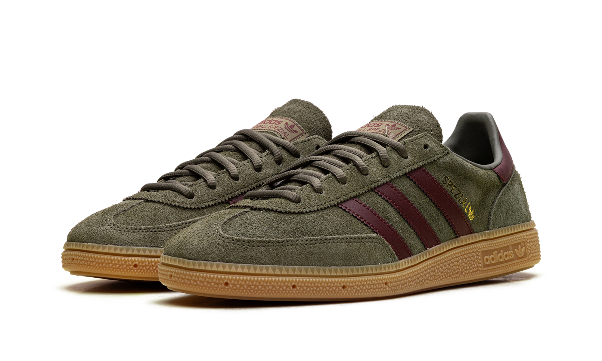Adidas Handball Spezial Focus Olive Fox Brown Gum JQ8297
