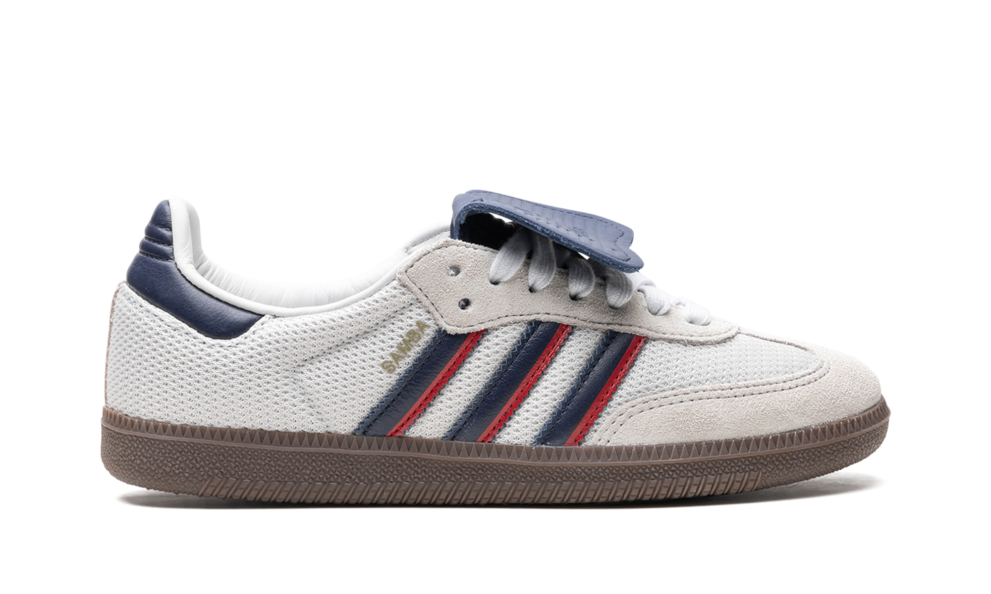 Adidas Samba LT Crystal White Dark Blue IE9169