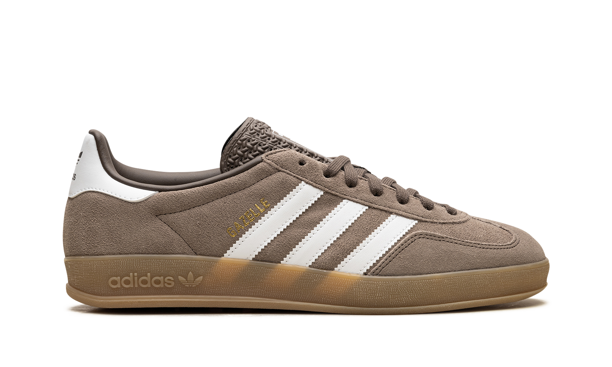 Adidas Gazelle Indoor Earth Strata White Gold Metallic JQ0175
