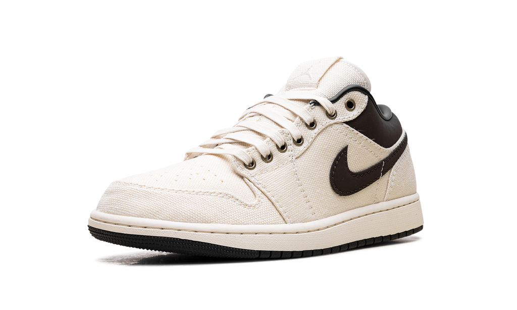 Air Jordan 1 Low Premium Pale Ivory Baroque Brown IB8058 110