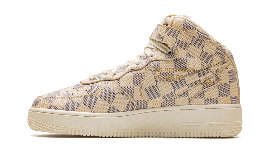 Nike Louis Vuitton Air Force 1 Mid Virgil Abloh - Graffiti 1A9VE0