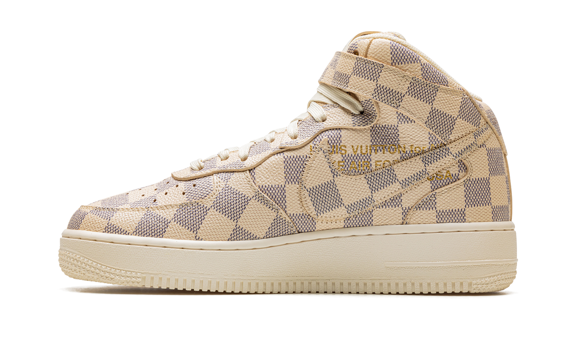 Nike Louis Vuitton Air Force 1 Mid Virgil Abloh - Graffiti 1A9VE0