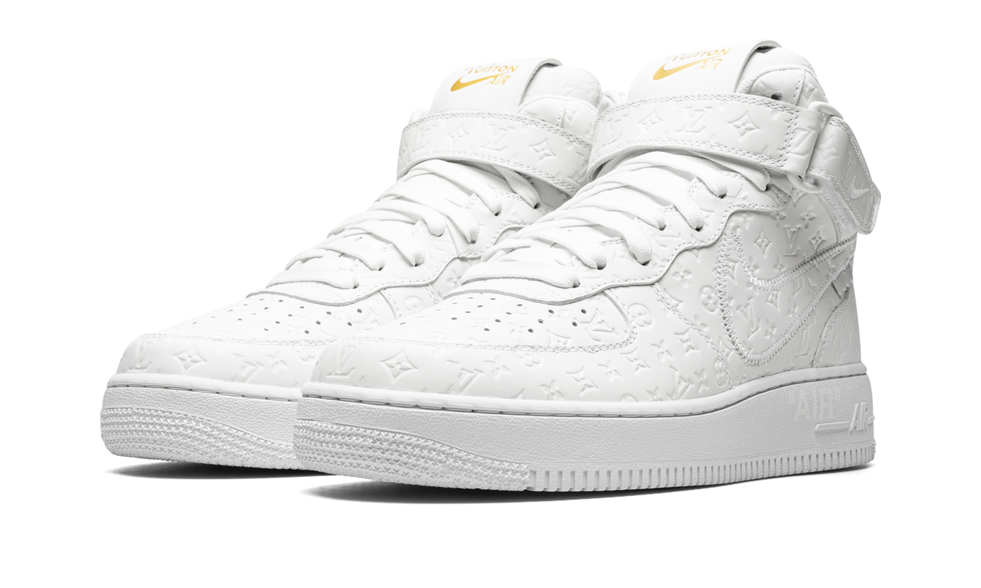 Nike Louis Vuitton Air Force 1 Mid Virgil Abloh - White/White 1A9V90