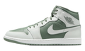 Air Jordan 1 Mid Summit White / Vintage Lichen DQ8426 107