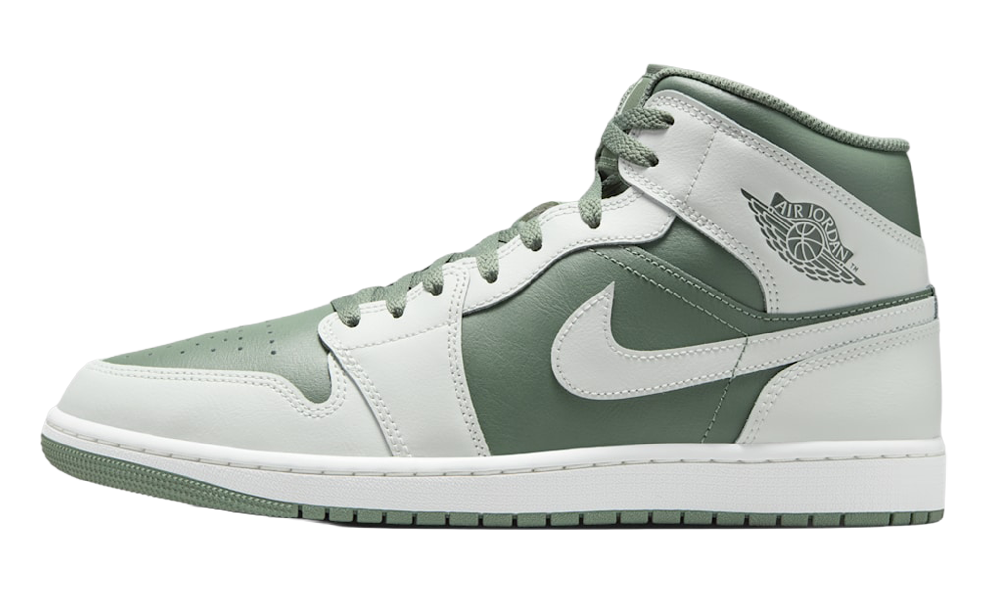 Air Jordan 1 Mid Summit White / Vintage Lichen DQ8426 107