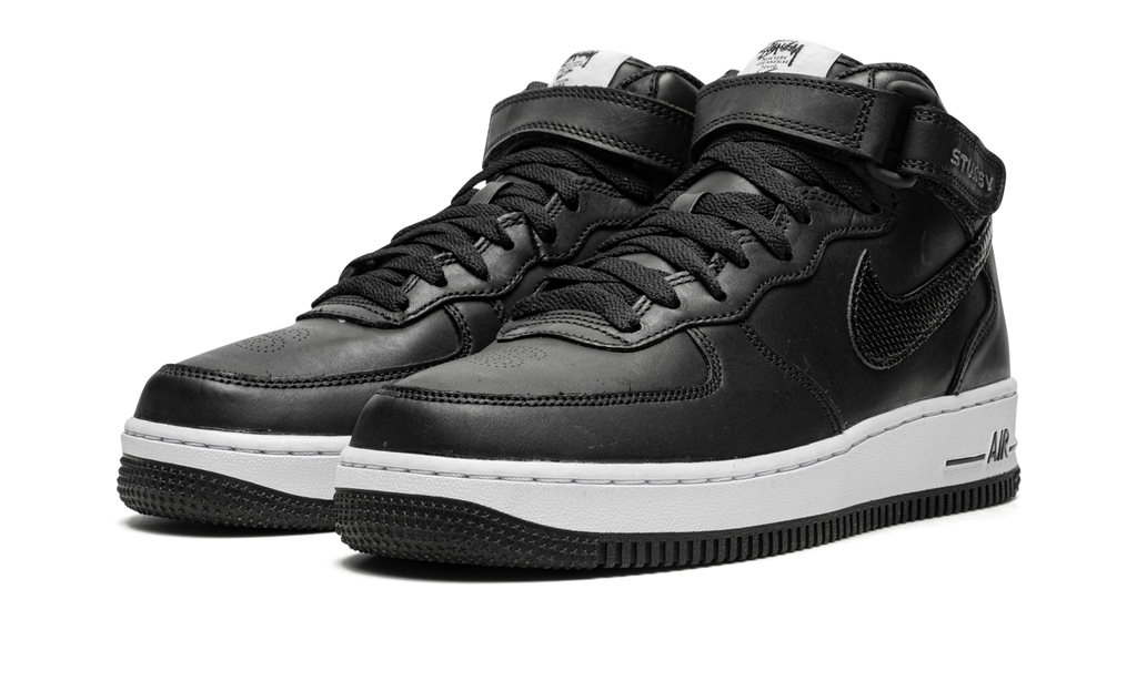 Nike Air Force 1 Mid Stussy - Black DJ7840 001