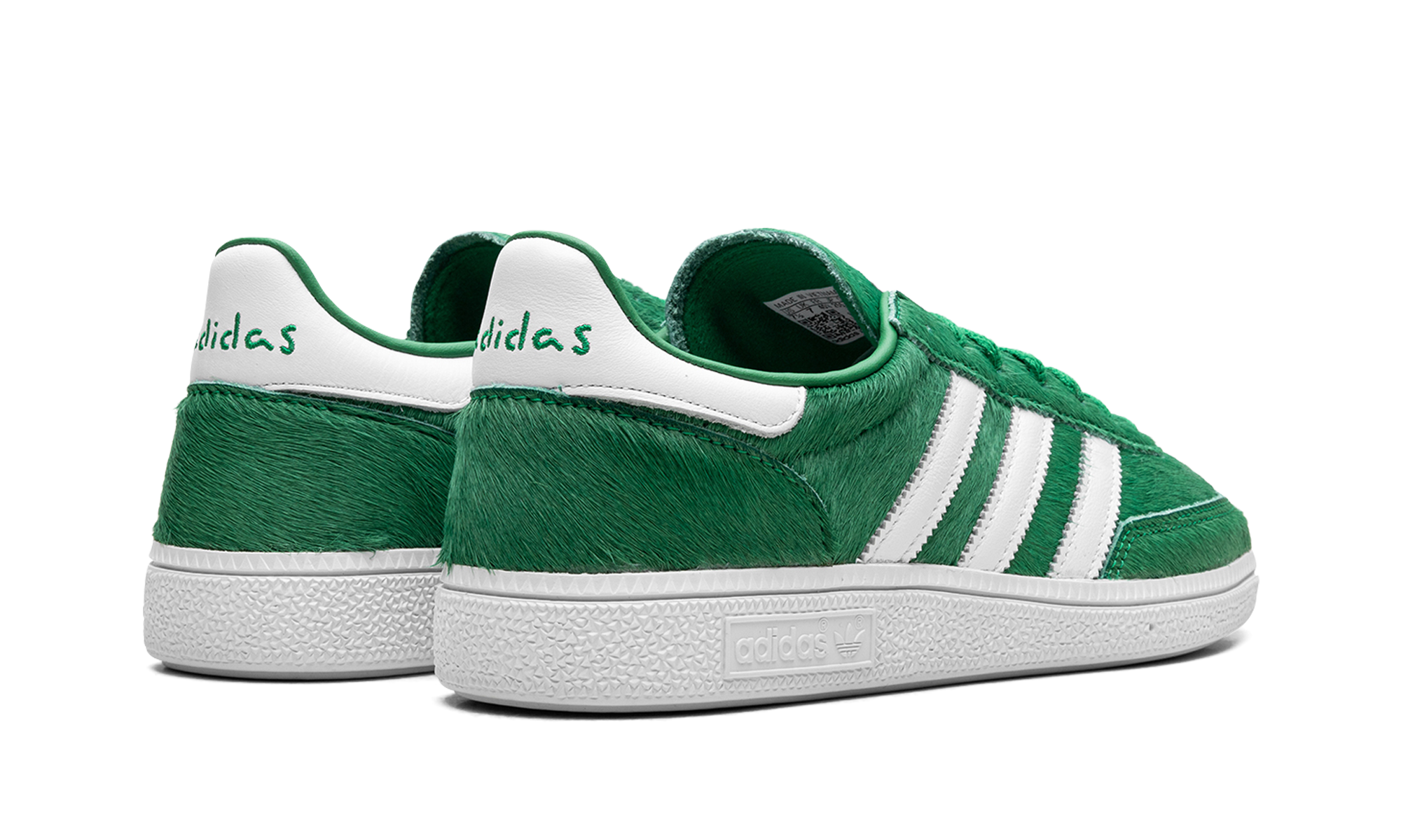 Adidas Handball Spezial Pony Hair Green Cloud White