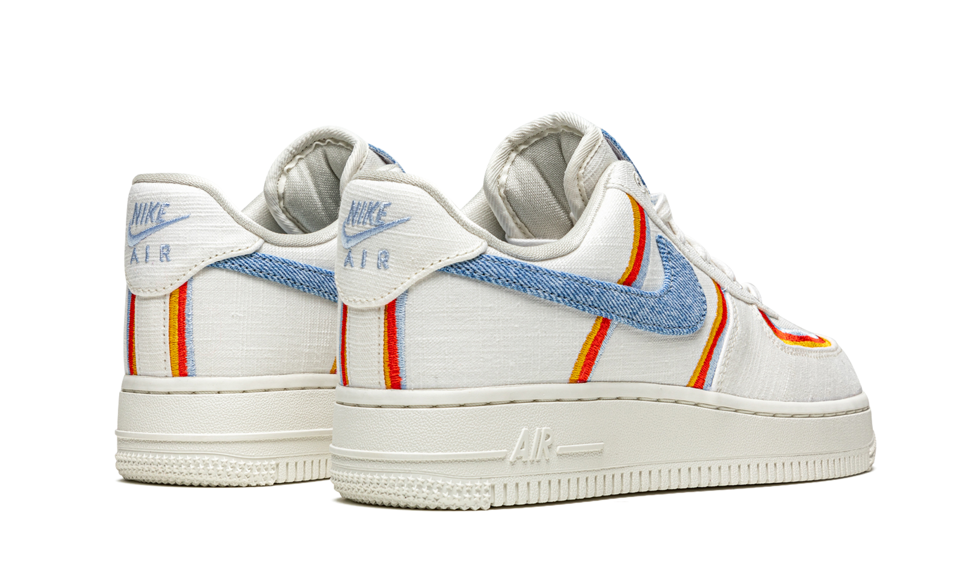 Nike AIR FORCE 1 '07 LV8 MNS WMNS Denim Swoosh DJ4655 133