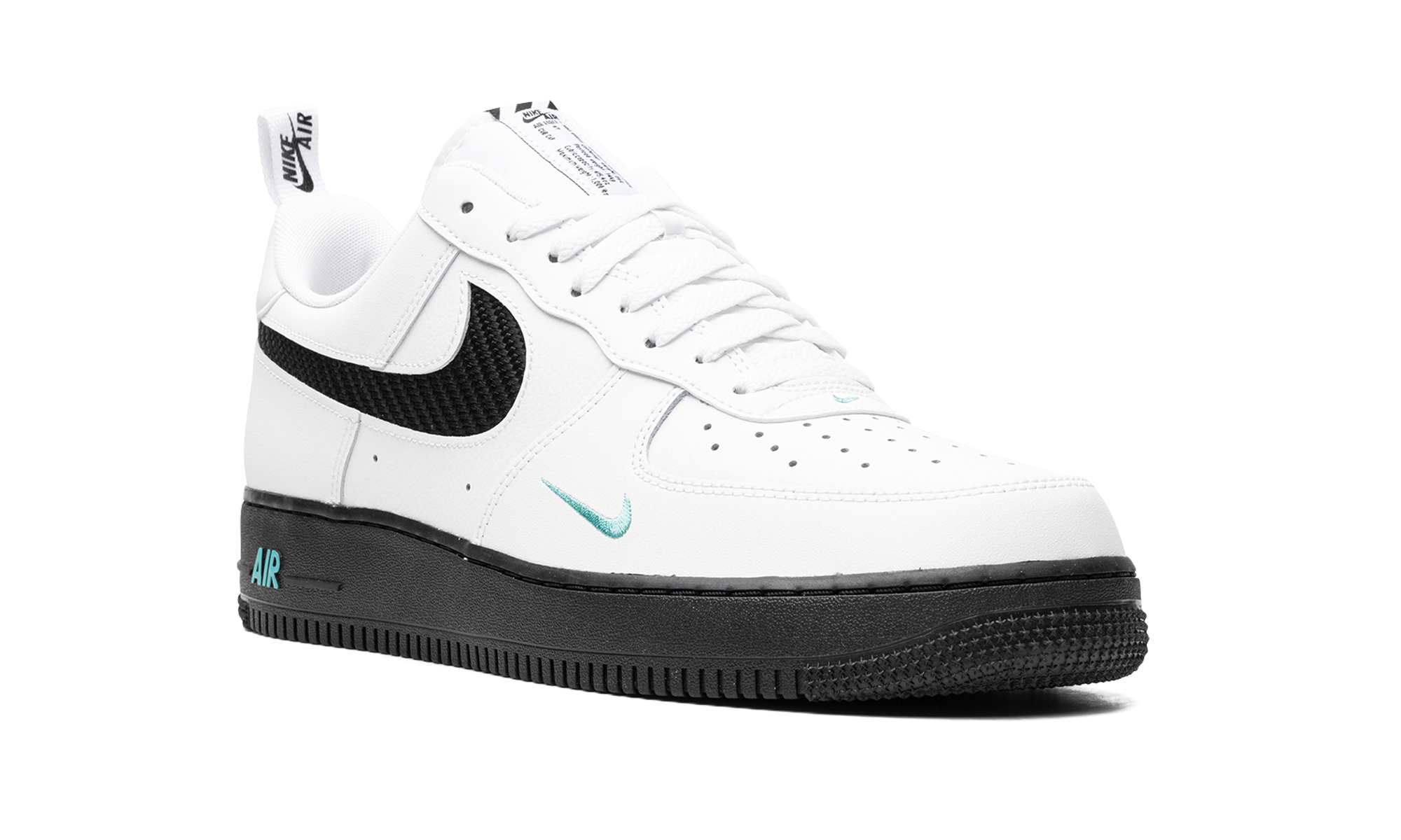 Nike Air Force 1 White/Black Teal DR0155 100