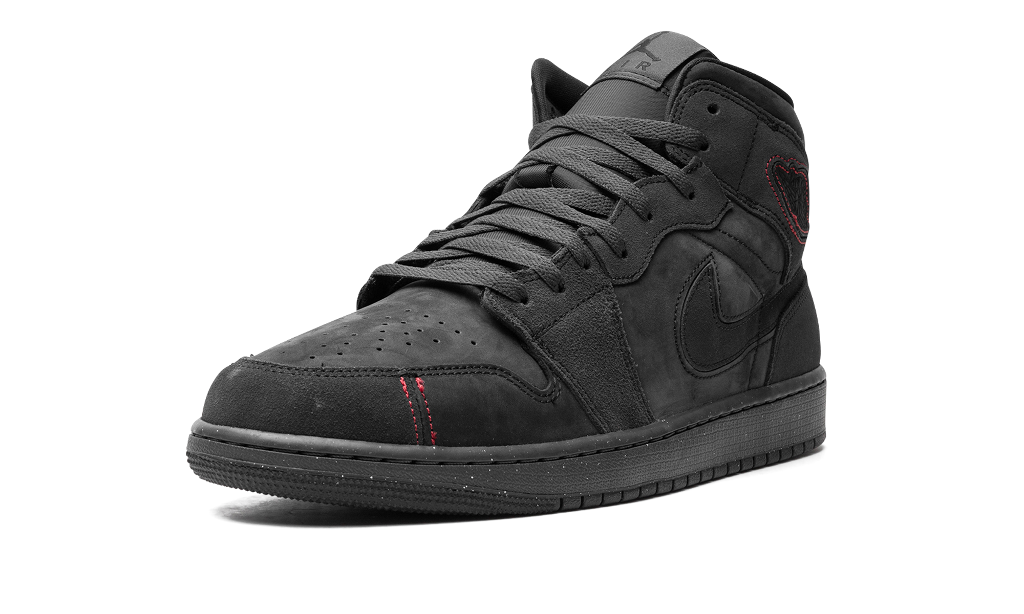 Air Jordan 1 Mid SE Craft Dark Smoke Red FD8634 001