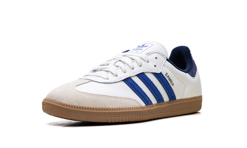 Adidas Samba OG Core White Royal Blue JH5632
