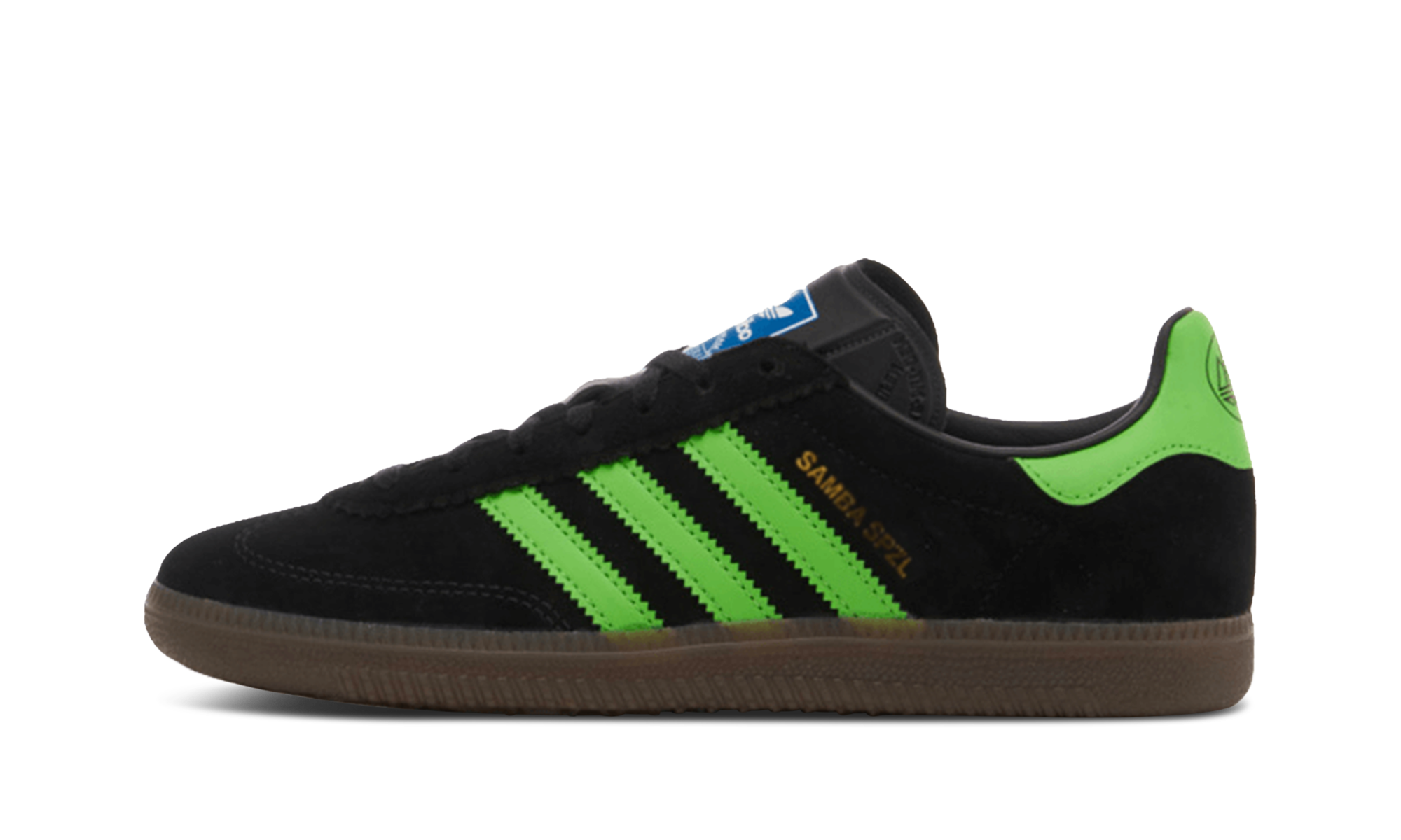 Adidas Samba Deco SPZL Black / Lucid Lime IF5738