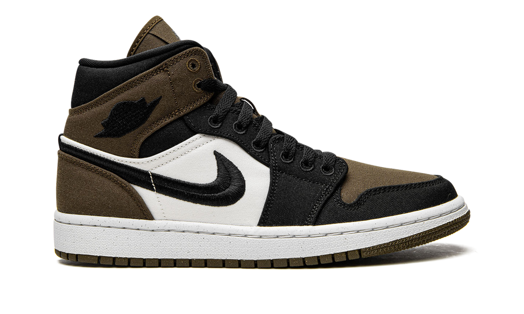 AIR JORDAN 1 MID SE WMNS Olive Toe DV0427 301