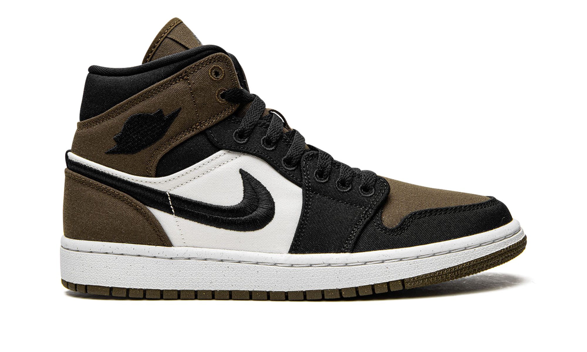 AIR JORDAN 1 MID SE WMNS Olive Toe DV0427 301