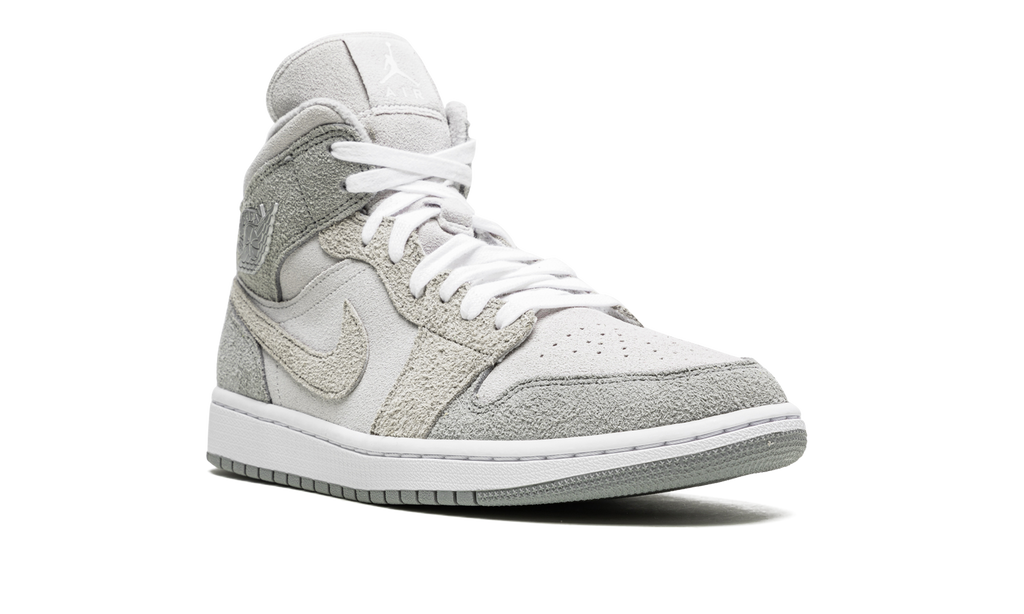 AIR JORDAN 1 MID SE WMNS Grey Fleece DO7139 002