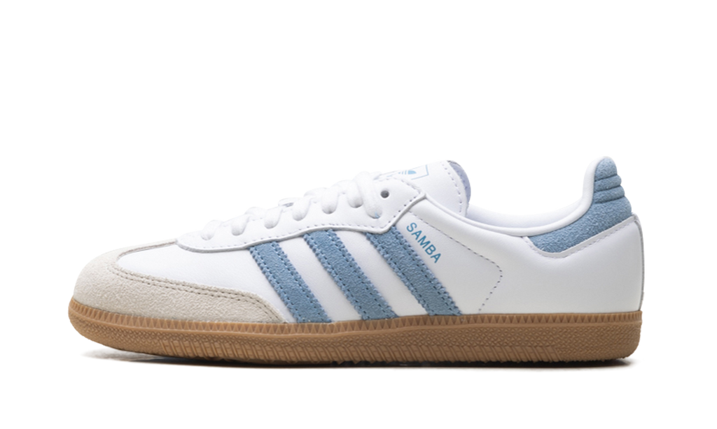 Adidas Samba OG WMNS White / Ash Blue JS1391