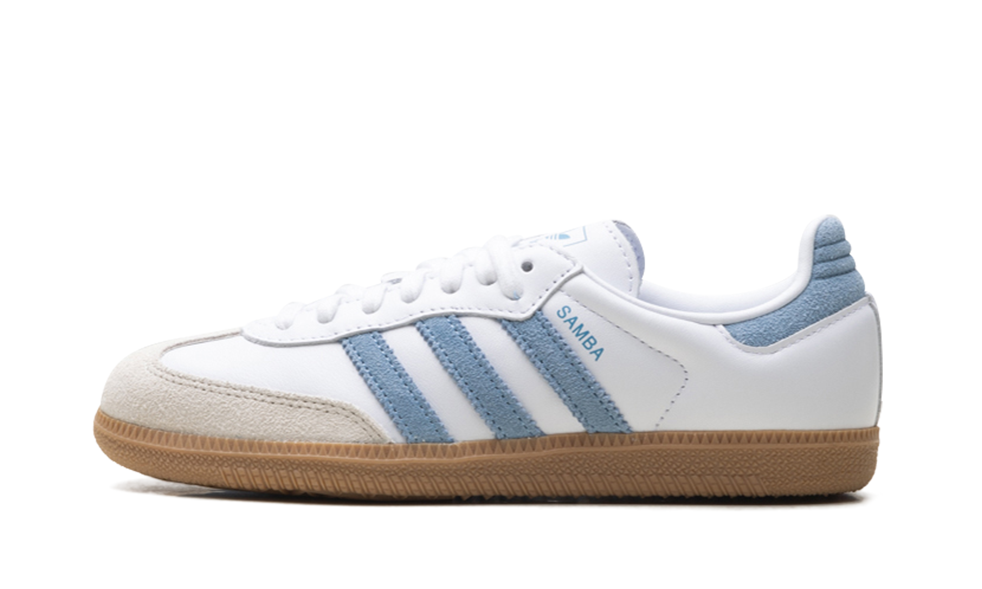 Adidas Samba OG WMNS White / Ash Blue JS1391