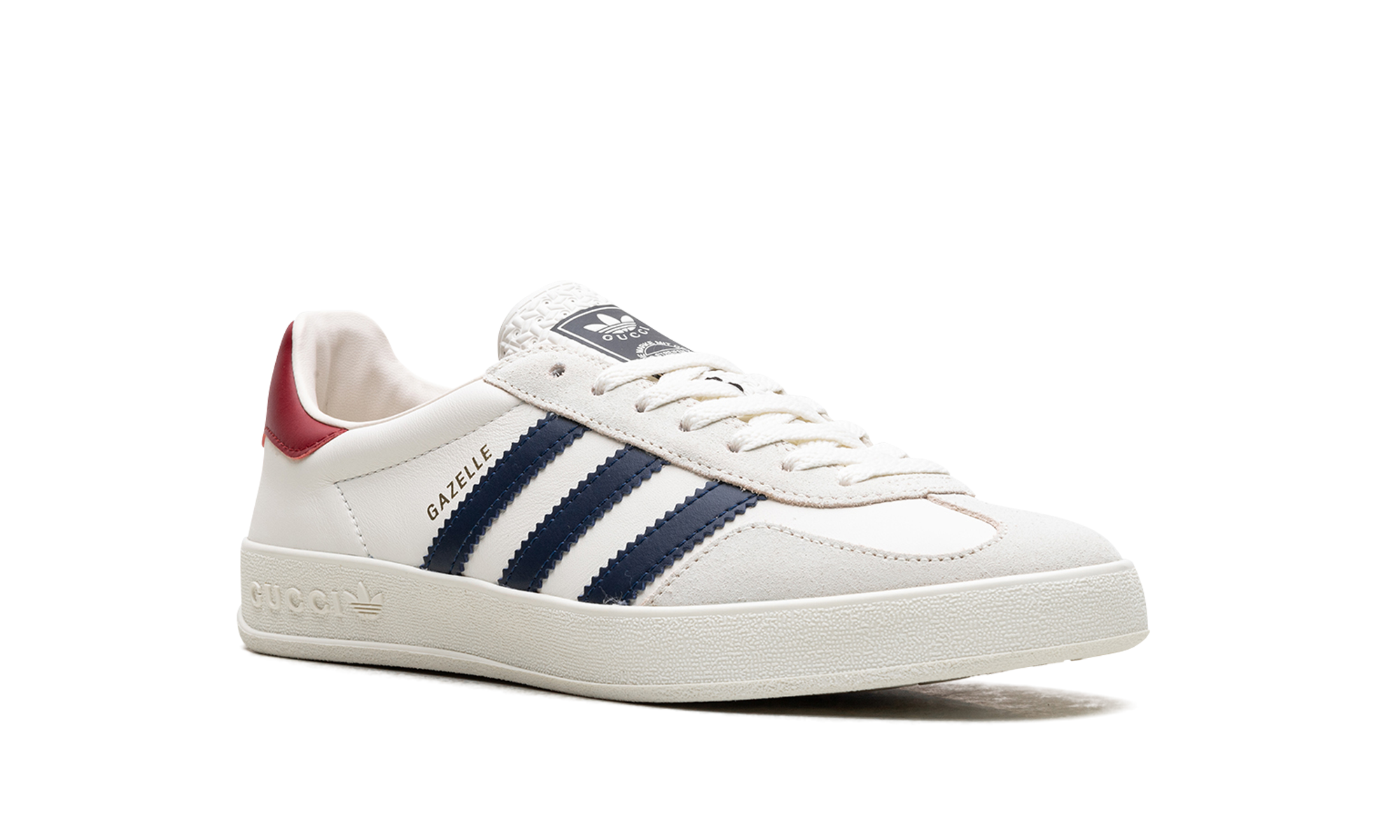 Adidas Gucci Gazelle White/Red 707847 UTT10 9060