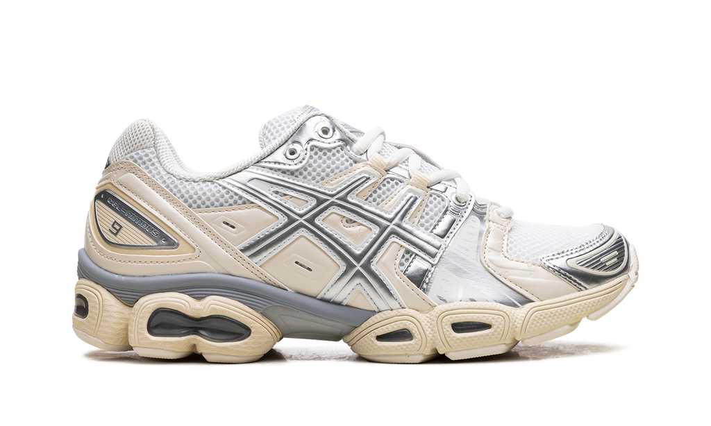 Asics Gel-Nimbus 9 White Pure Silver 1201A424 106