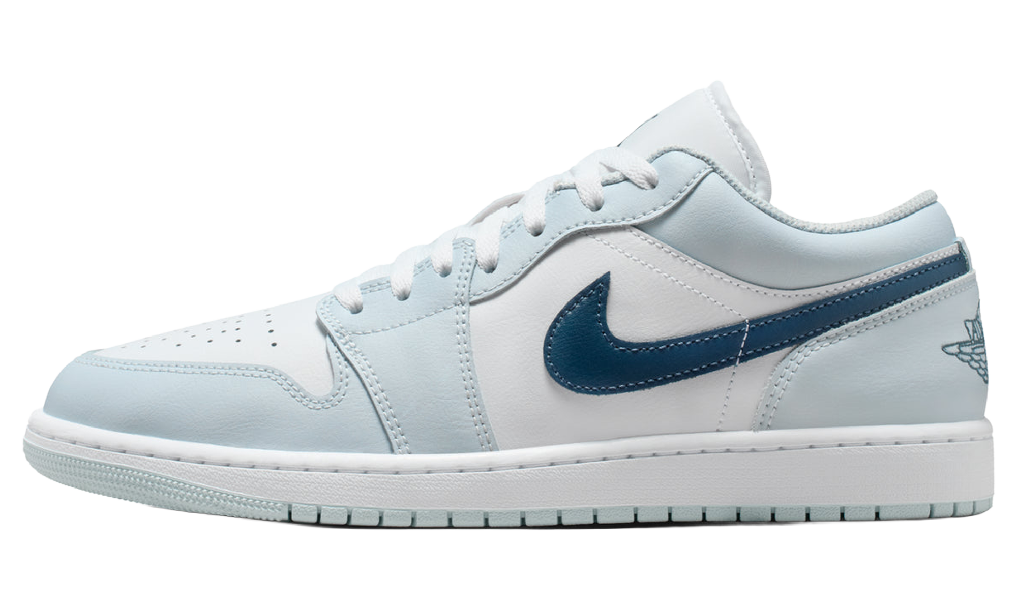 Air Jordan 1 Low Aura / Squadron Blue 553558 400