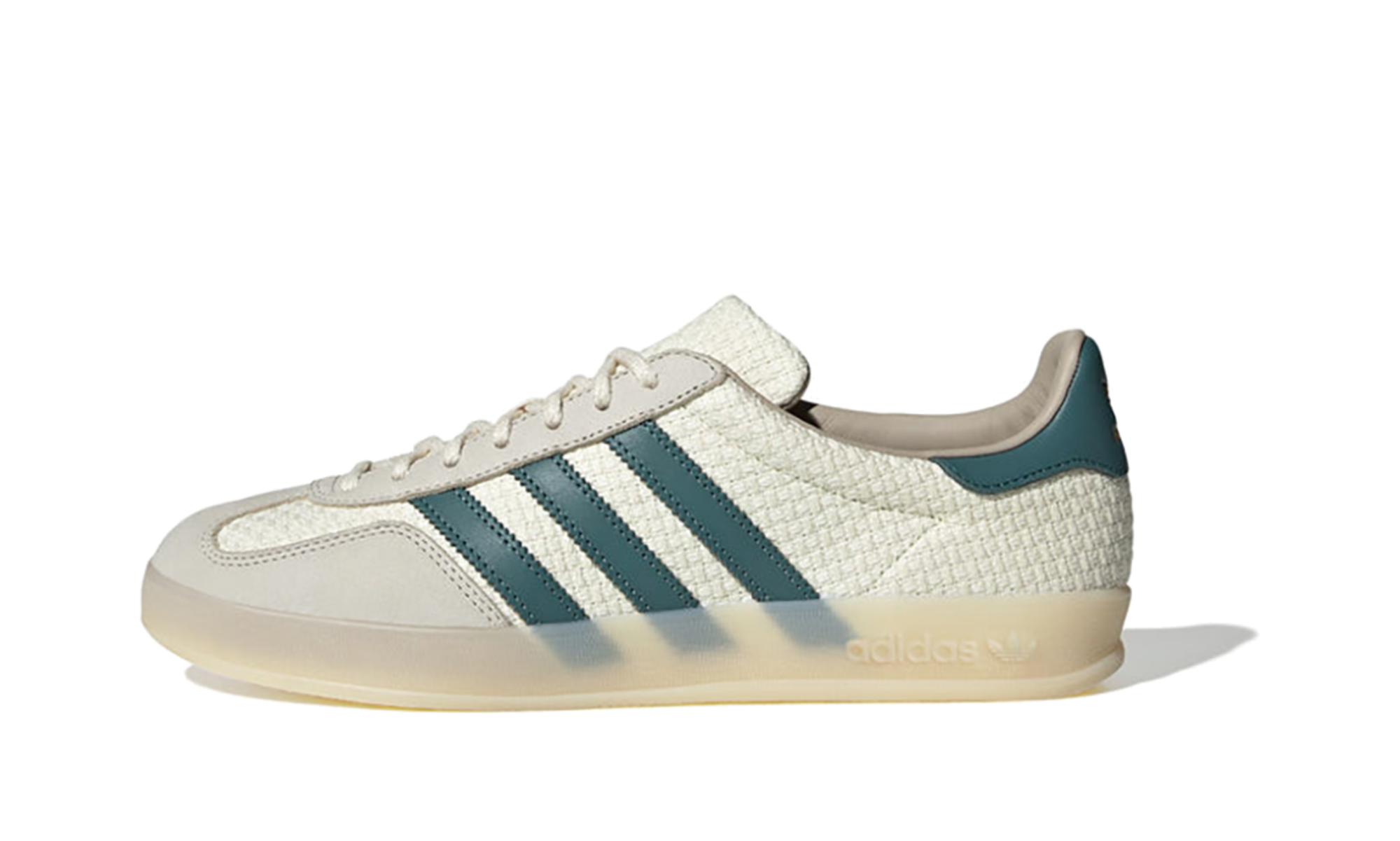 Adidas Gazelle Indoor Cream White / Preloved Teal JR3837
