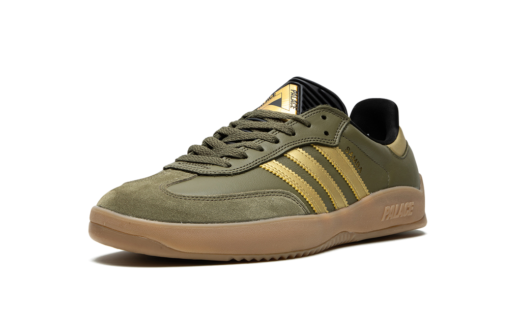 Adidas Puig Samba Palace - Olive Gold HQ6100