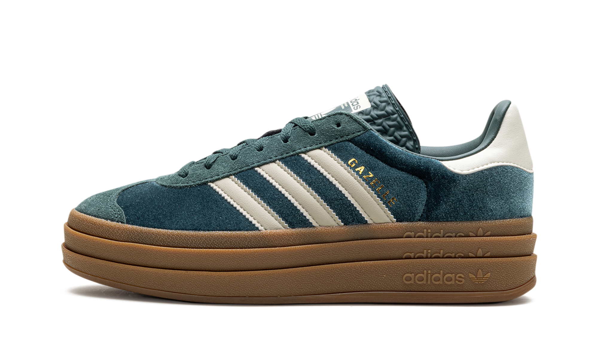 Adidas Gazelle Bold WMNS Mineral Green Velvet IG4391