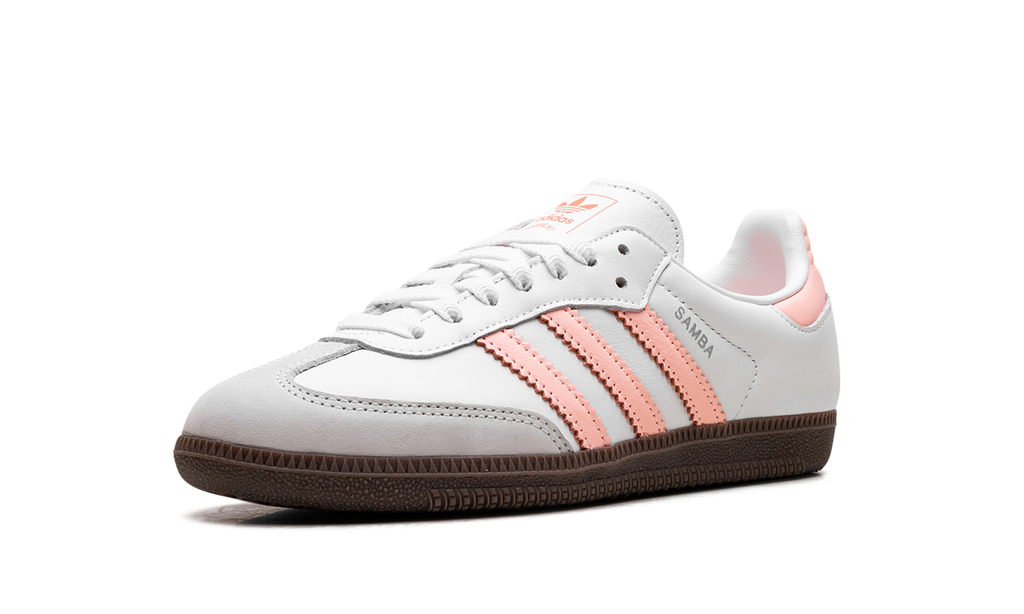 Adidas Samba OG WMNS White Clear Orange Gum JH5687