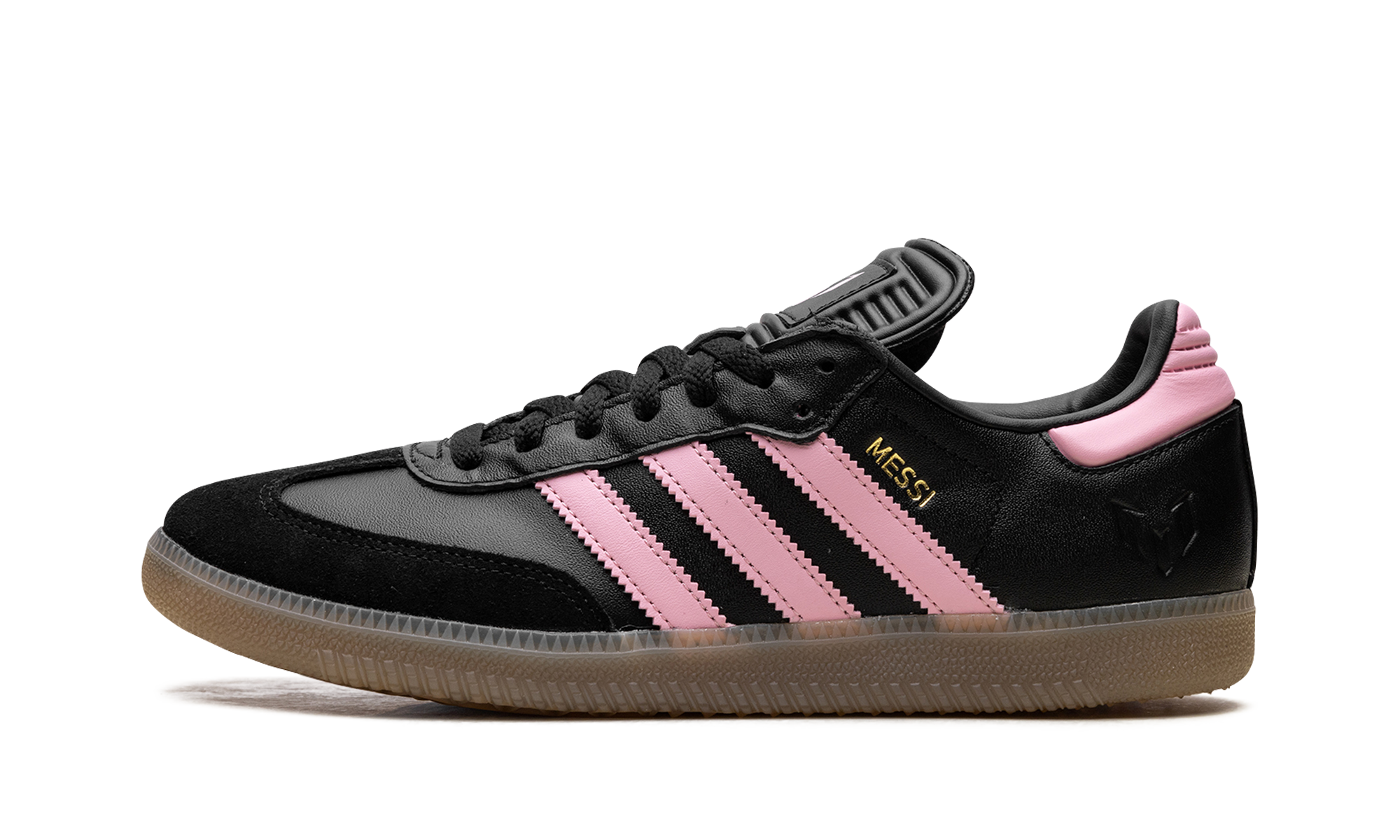 Adidas Samba Messi Indoor Core Black / Gold Metallic / Gum JP7845