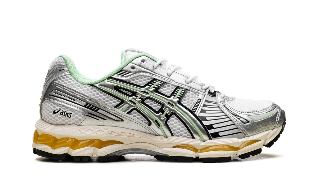 Asics Gel-Kayano 12.1 Silver Green Orange 1203A827 100