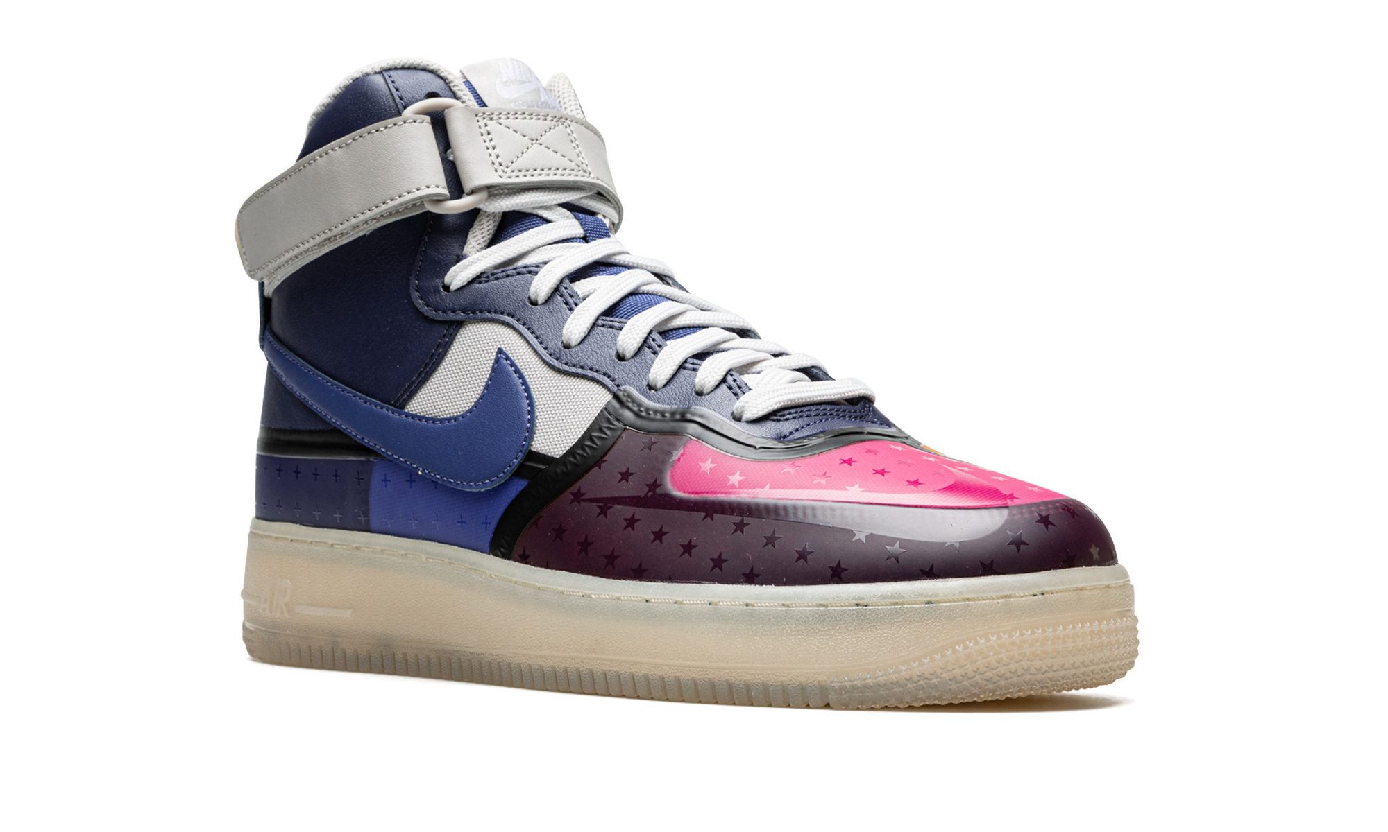 Nike Air Force 1 High '07 Premium Thunder Blue Pink Prime DV1015 437