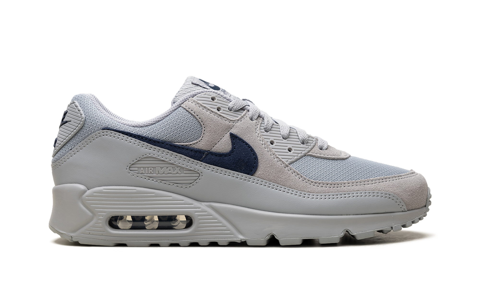 Nike Air Max 90 Wolf Grey / Midnight Navy DM0029 022