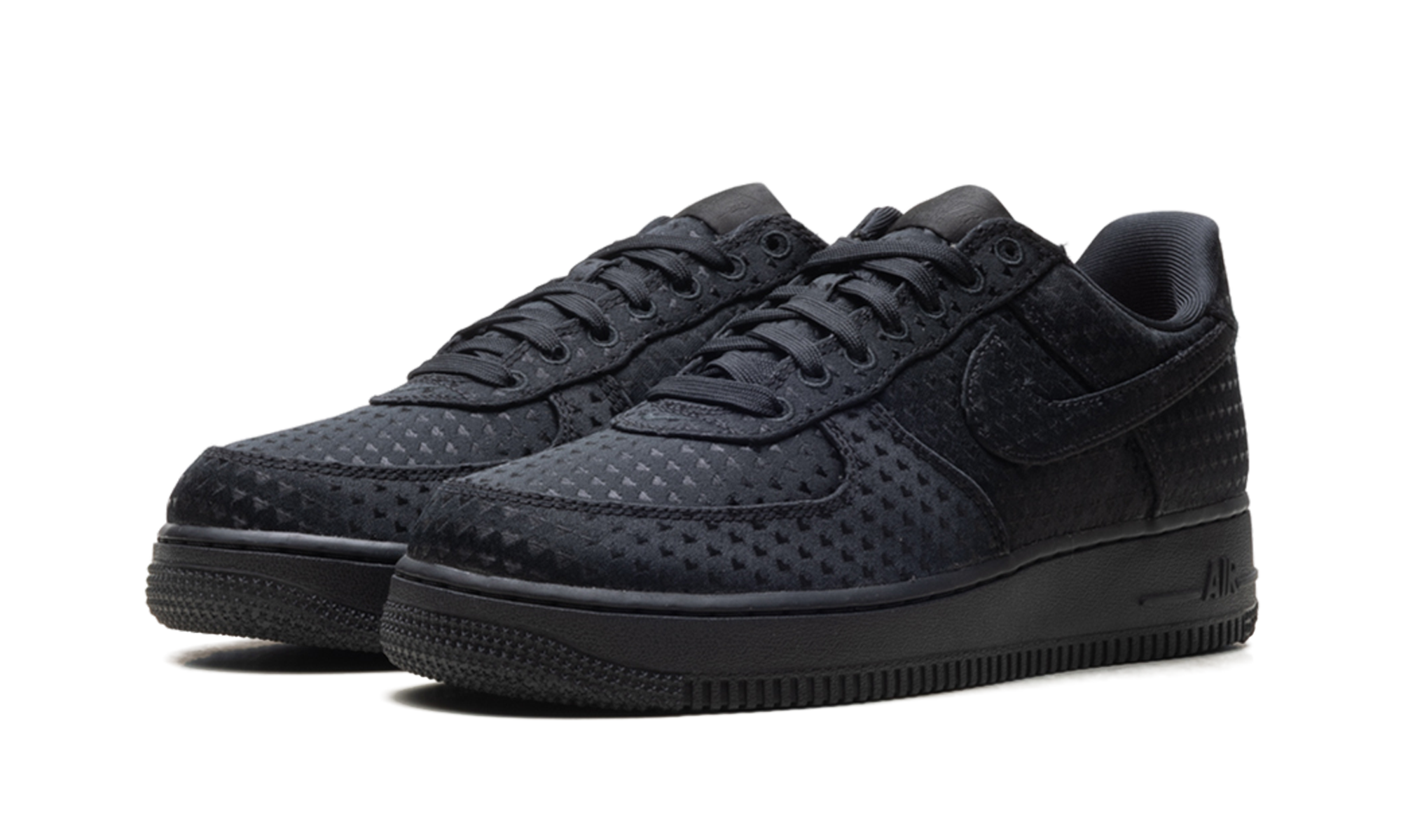 Nike Air Force 1 Low WMNS Valentine's Day - Triple Black IQ9965 001