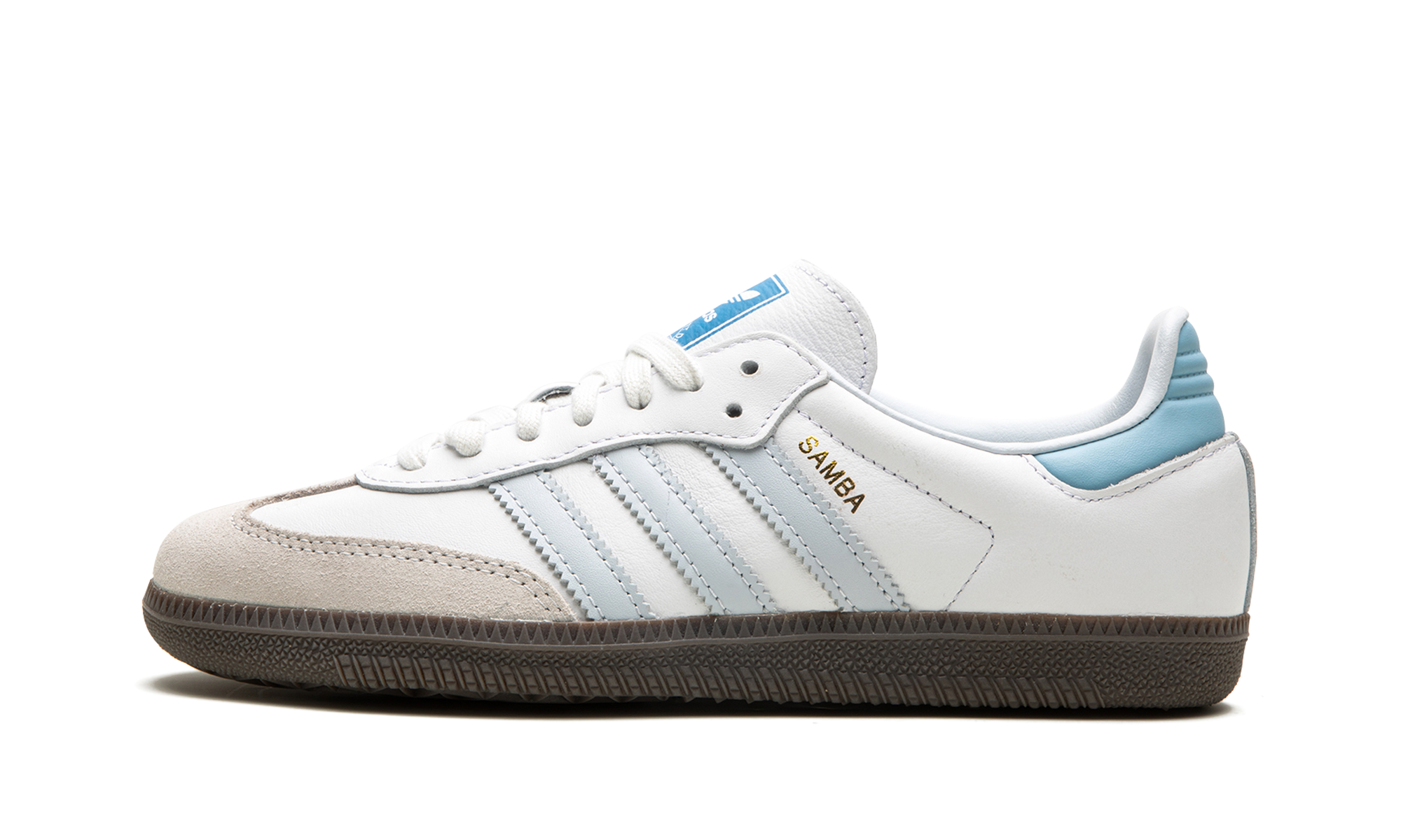 Adidas Samba OG White / Halo Blue ID2055