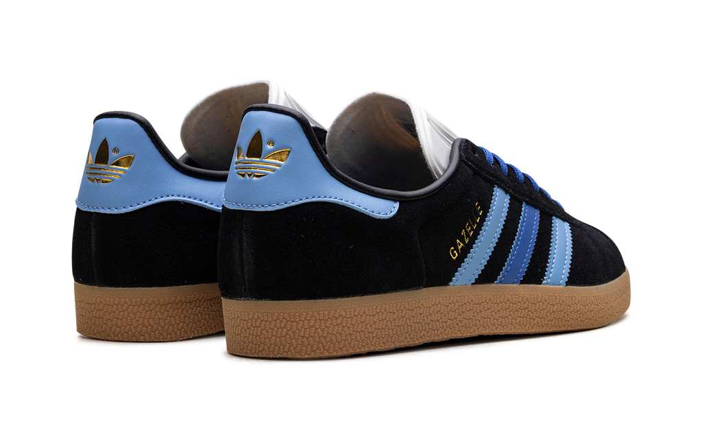 Adidas Gazelle WMNS Black Light Blue IE9124
