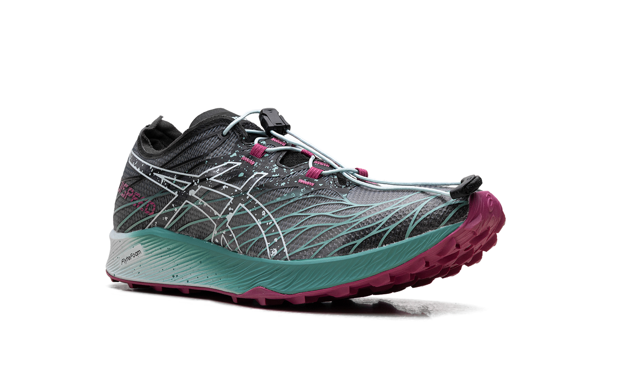 Asics FUJI SPEED WMNS BLACK SOOTHING SEA 1012B176 001