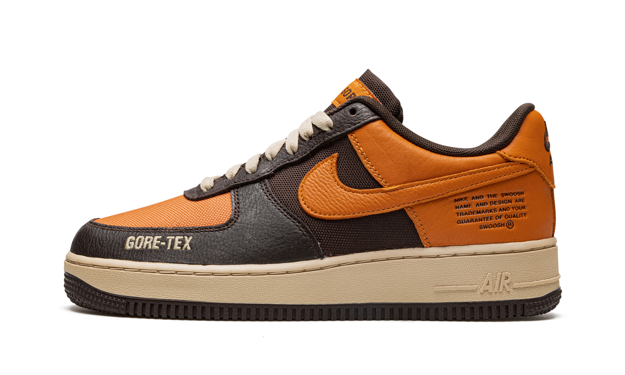 Nike Air Force 1 Low Gore-Tex Brown Orange DO2760 220