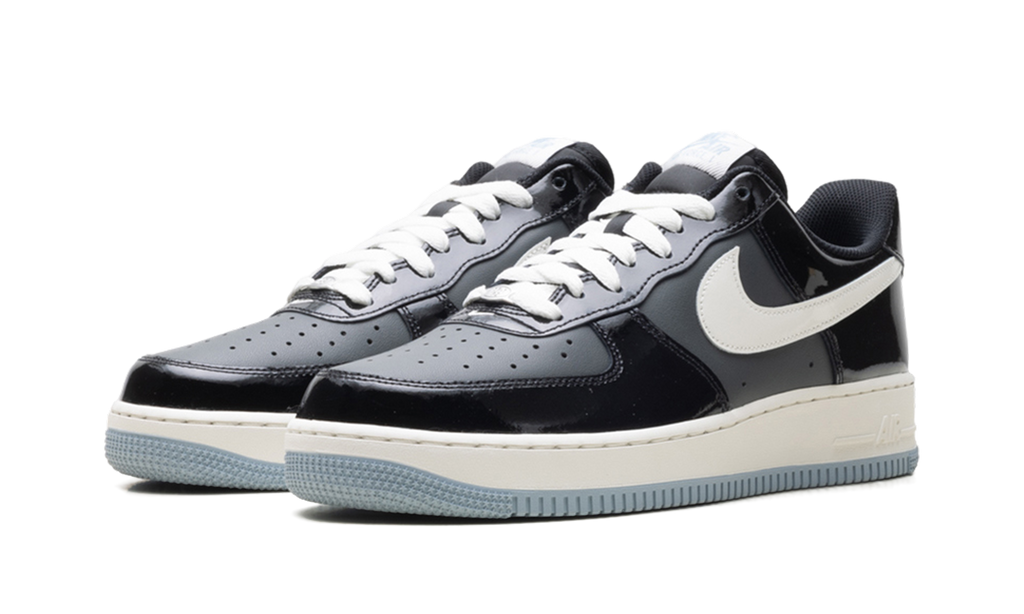 Nike Air Force 1 Low Black Iron Grey Patent IB7676 001